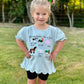Back to School: Old MacDonald cap sleeve shirt only