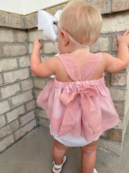 PRE-ORDER 32 TRANSITION TO FALL: Pretty Pumpkins Bloomers Set (ETA: AUGUST to customers)