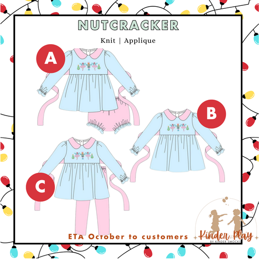 Kinder Play PO 4 Christmas: Nutcracker (ETA late October to customer)