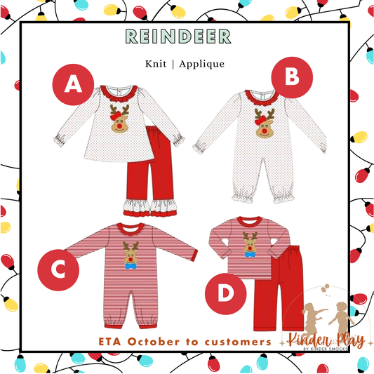 Kinder Play PO 4 Christmas: Reindeer (ETA late October to customers)