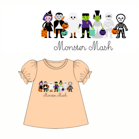 PO 49 FALL FINALE: Monster Mash girl shirt only (ETA: late August to customers)