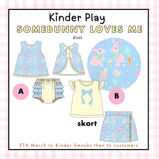 Kinder Play PO 1: Somebunny Loves Me (ETA: March to KS then to customers)
