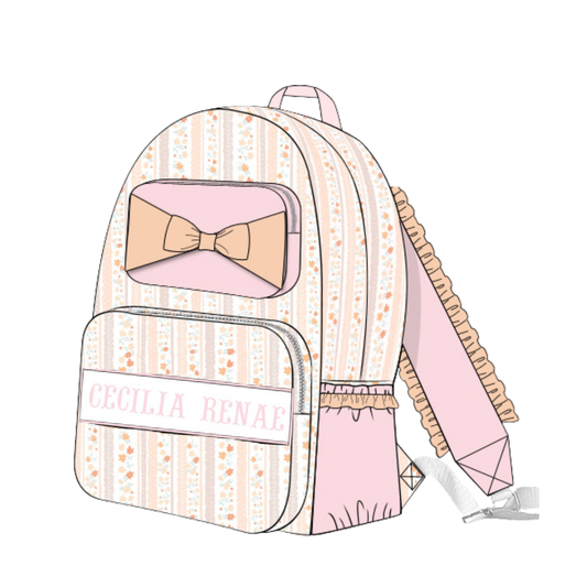 PO 45 BACK TO SCHOOL: Pretty As A Peach Backpack (ETA: June to customers)