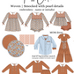 KS Fall Extras: Fall Cider Mom Dress (RTS: 3-5 business days)