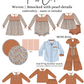 KS Fall Extras: Fall Cider Floral Bubble (RTS: 3-5 business days)