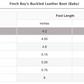 L’amour Finch Boy's Buckled Leather Boot (ETA: Mid November to KS then to customers)