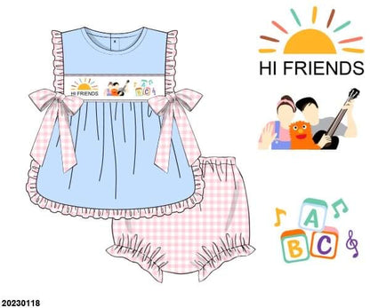 KS CLASSICS: Hi Friends! Bloomer Set (RTS 3-5 business days)