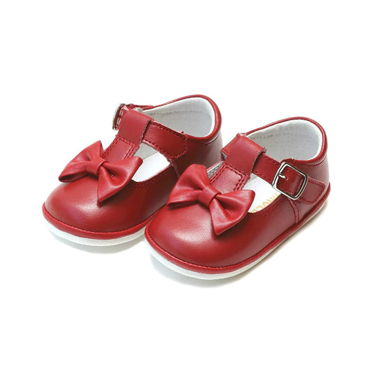 L’amour Minnie Bow Leather Mary Jane (Baby)