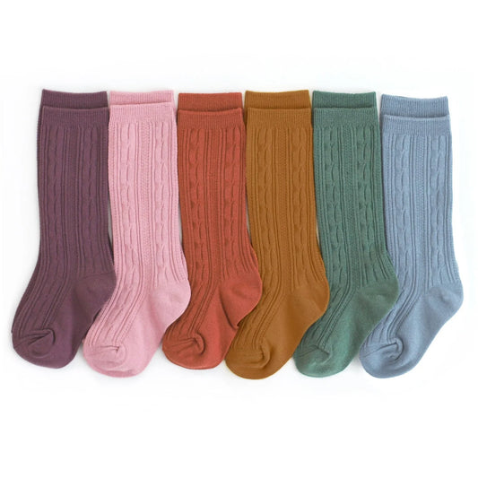 Little Stocking Co. Folklore Cable Knit Knee High Bundle