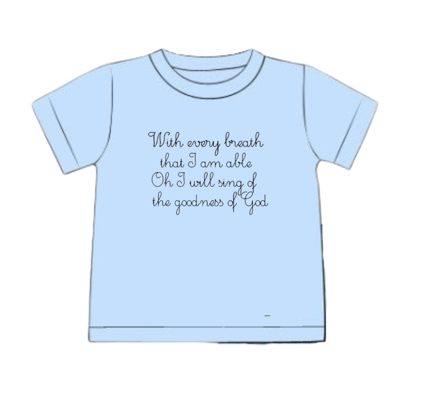 PRE-ORDER 43.5 Goodness of God Shirt Only (ETA: April to customers)