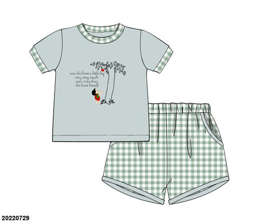 Back to School: Kind Tree Shorts Set