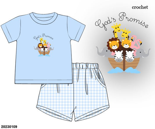 God's Promise Shorts Set