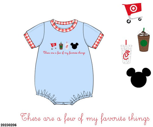 Summer: Favorite Things Boy Bubble