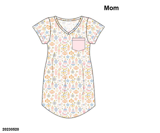 PO 12: Tinseltown Mom Gown (Runs big)