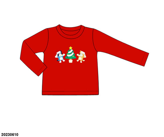 RTS KS Christmas: Heeler Christmas Shirt Only (ships in 3-5 business days)