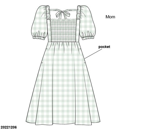 PO 6: Cecilia Rae Collection Mom Dress