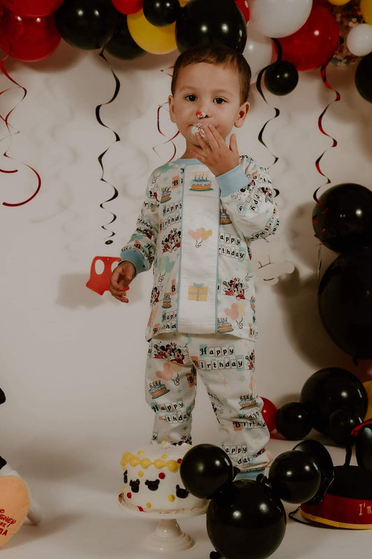 Birthday Jammies Boy Set