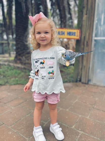 Old MacDonald Girl Shirt