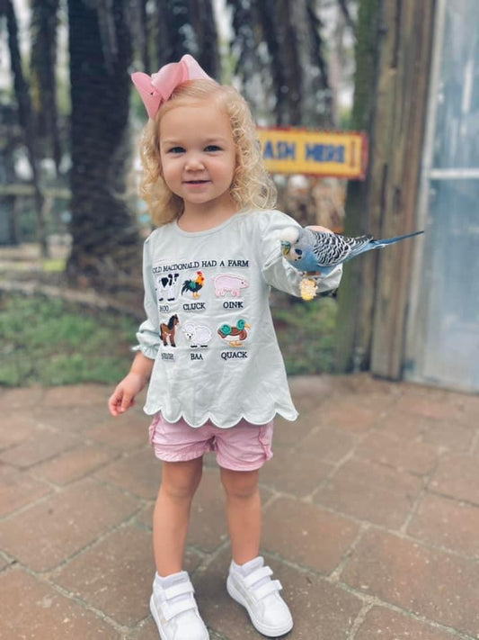 Old MacDonald Girl Shirt